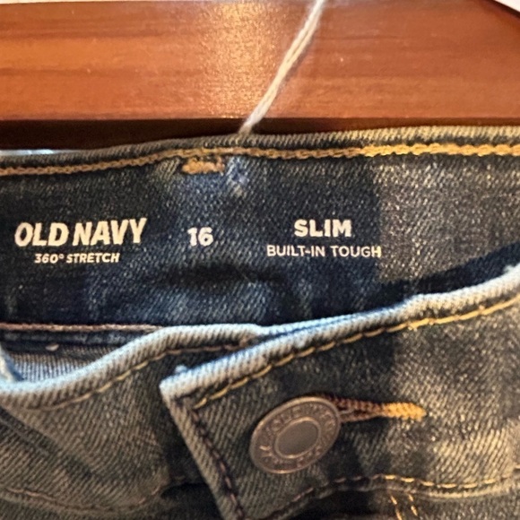 KJ2. Old Navy 16 slim boys stretch jeans. - Picture 2 of 4